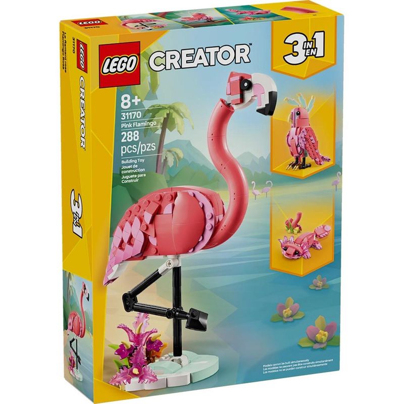 LEGO - Fauna Salvaje: Flamenco Rosa Lego