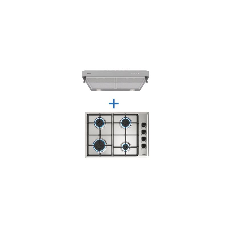 TEKA - Combo Empotrado Hlx 540 But + Cx 62120 Inox Teka