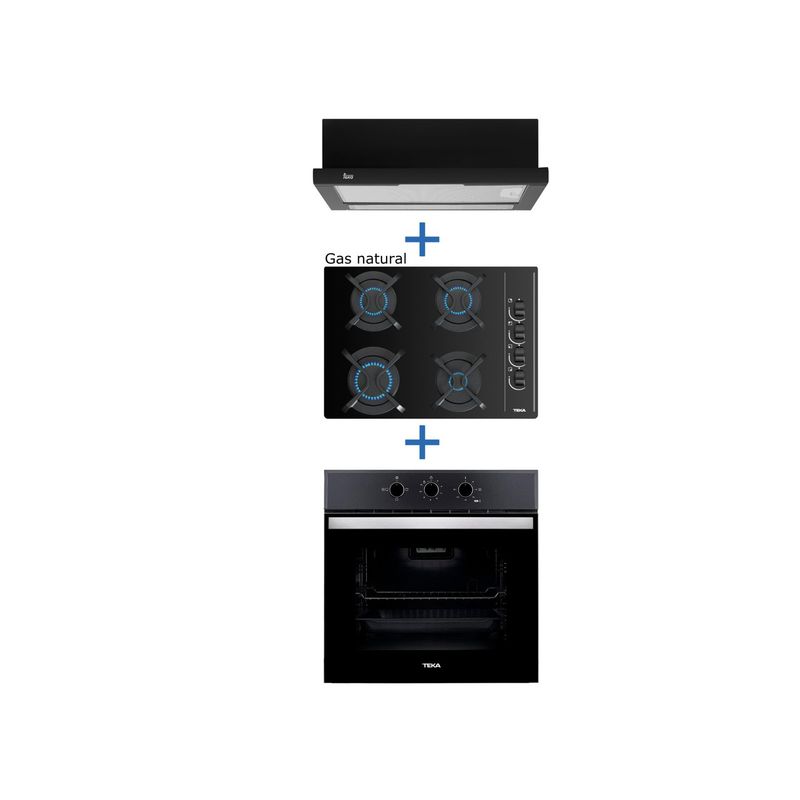 TEKA - Kit-Hbb510 + Gbc64003 Nat + Tl6310 Bk Teka