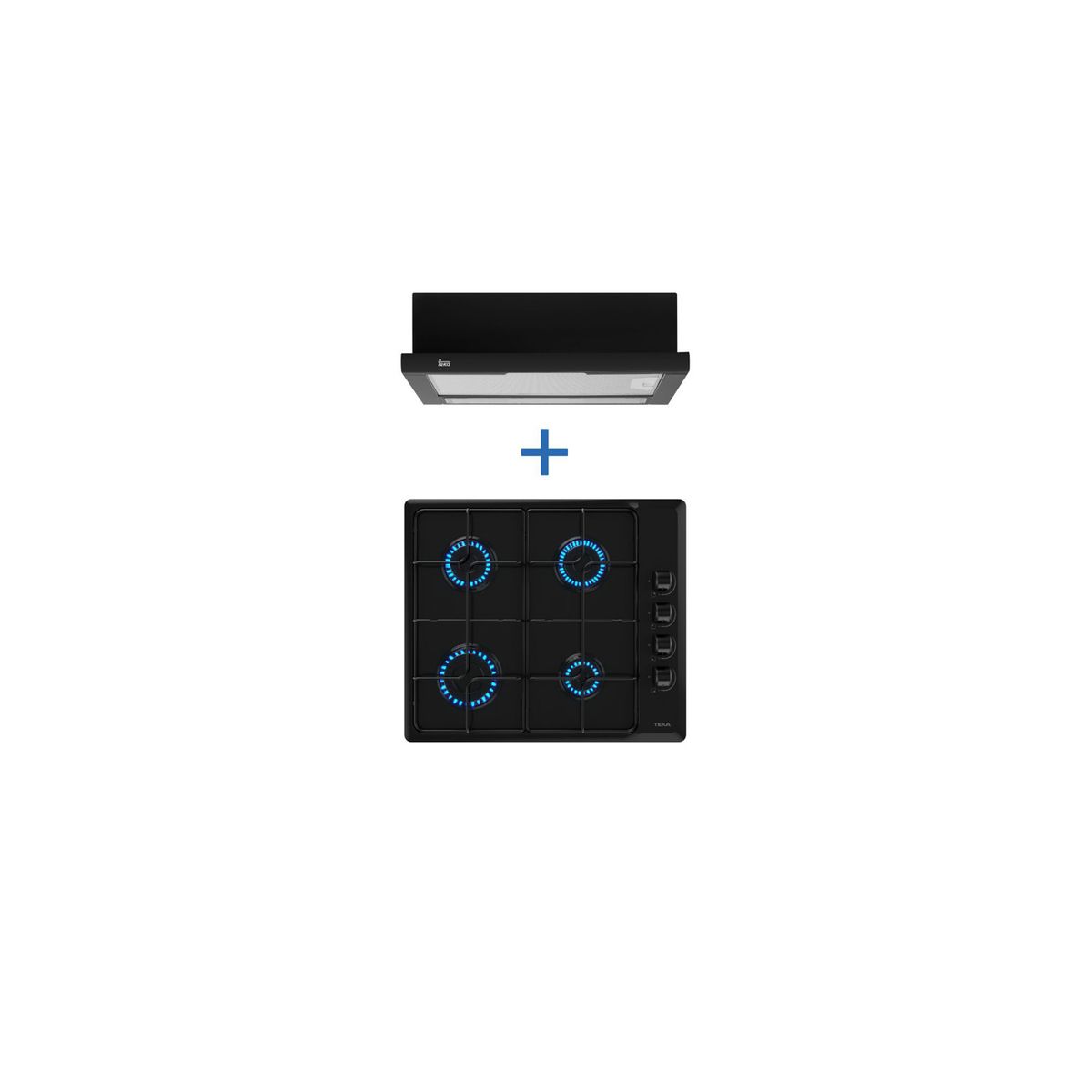 TEKA - Combo Empotrado Hlx 640 Bk + Tl6310 Bk Teka