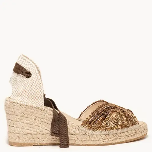 ALHAMAS - Alpargata Mujer Café