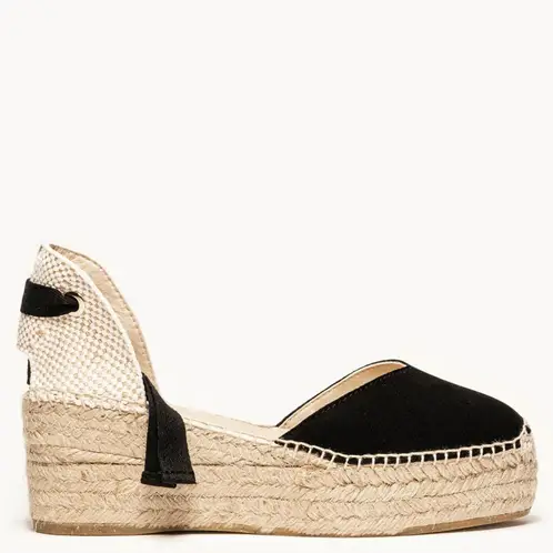 ALHAMAS - Alpargata Mujer Negro