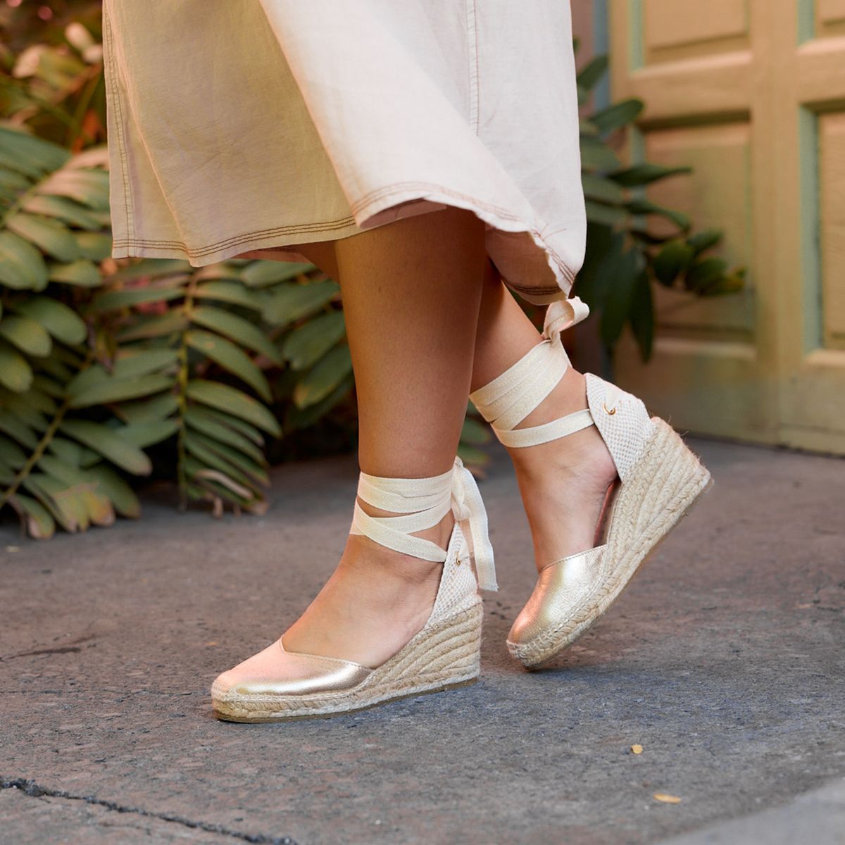 ALHAMAS - Alpargata Mujer Gris Alhamas