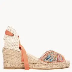ALHAMAS - Alpargata Mujer Naranjo