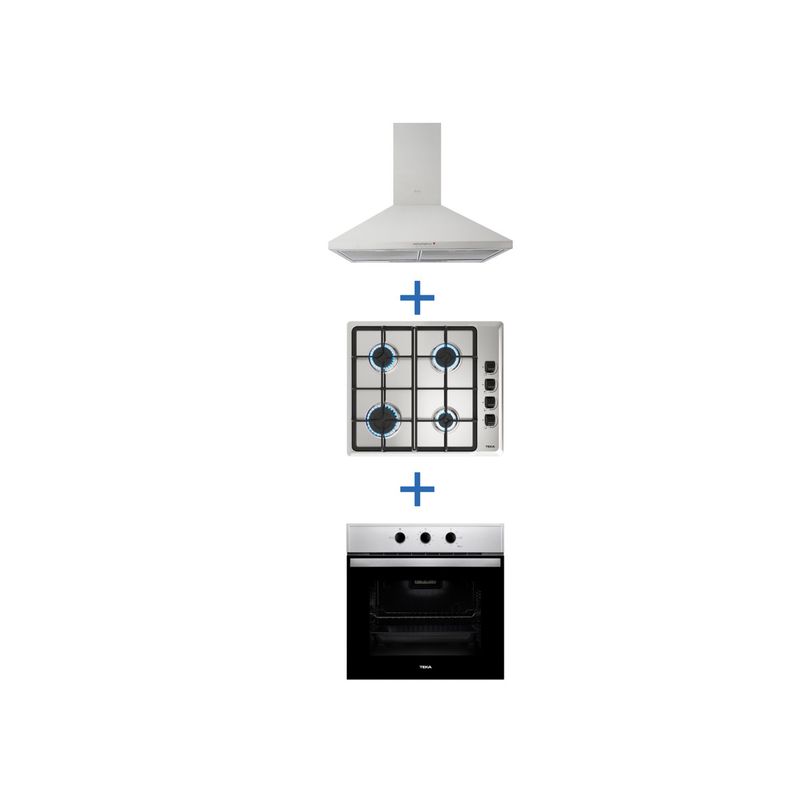 TEKA - Combo Empotrado Hbb445 + Hlx640Inox + Dbb60Inox Teka