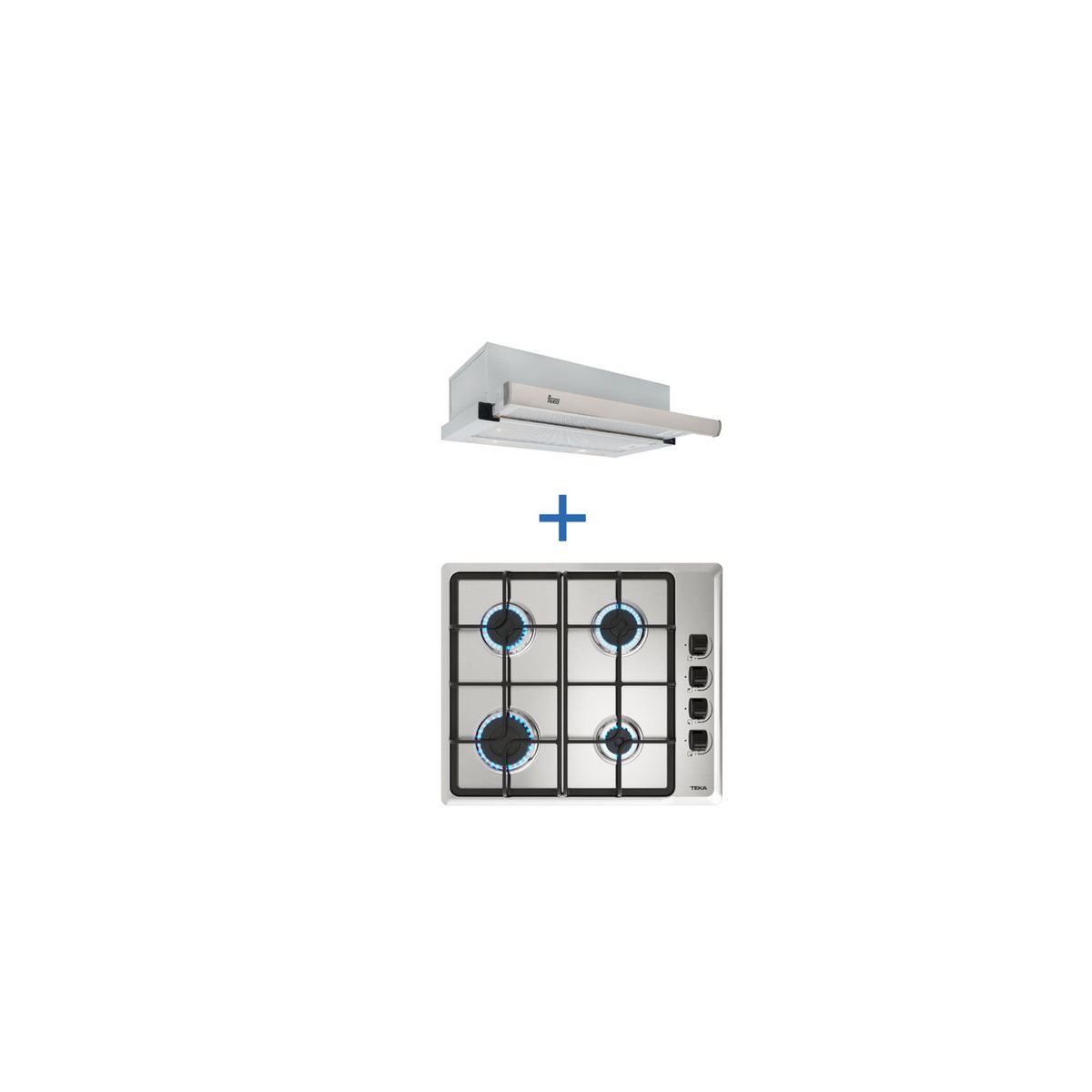 TEKA - Combo Empotrado Hlx 640 Inox + Tl 6310Inox Teka