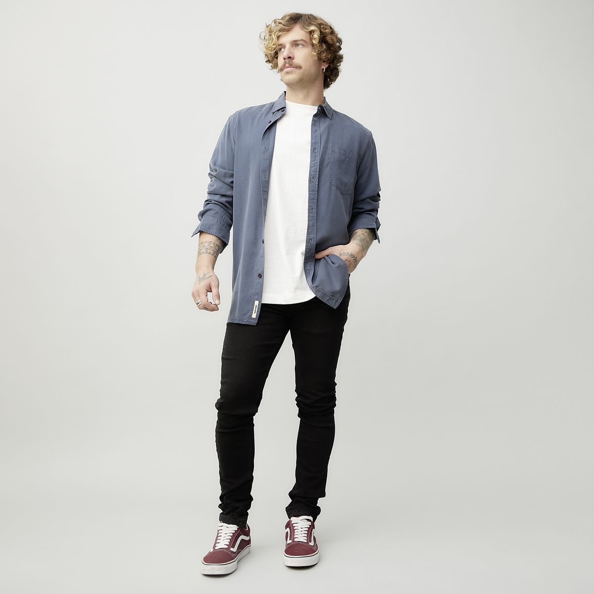 AMERICANINO - Jeans Super Skinny Hombre Americanino