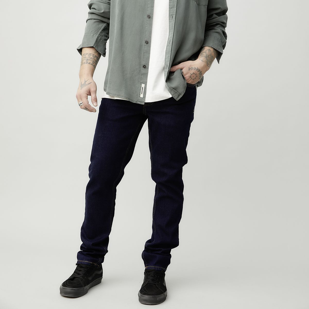 AMERICANINO - Jeans Skinny Hombre Americanino