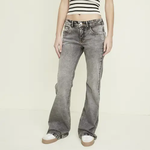 SYBILLA - Jeans Flare Tiro Bajo Mujer