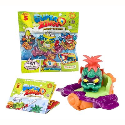 Imagen 2 del producto Serie 3 Caja 24 Bolsas (En Cada Bolsa 1 Personaje + Slider) Superzings