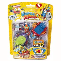 SUPERZINGS - Serie 3 Blister 5 Figuras + 1 Deslizador +1 Rampa