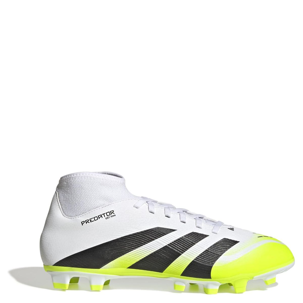 ADIDAS - Predator Club Sock Fg/Mg Zapatilla Fútbol Hombre Blanco Adidas