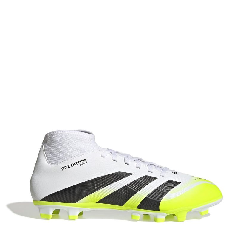 ADIDAS Predator Club Sock Fg/Mg Zapatilla Fútbol Hombre Blanco