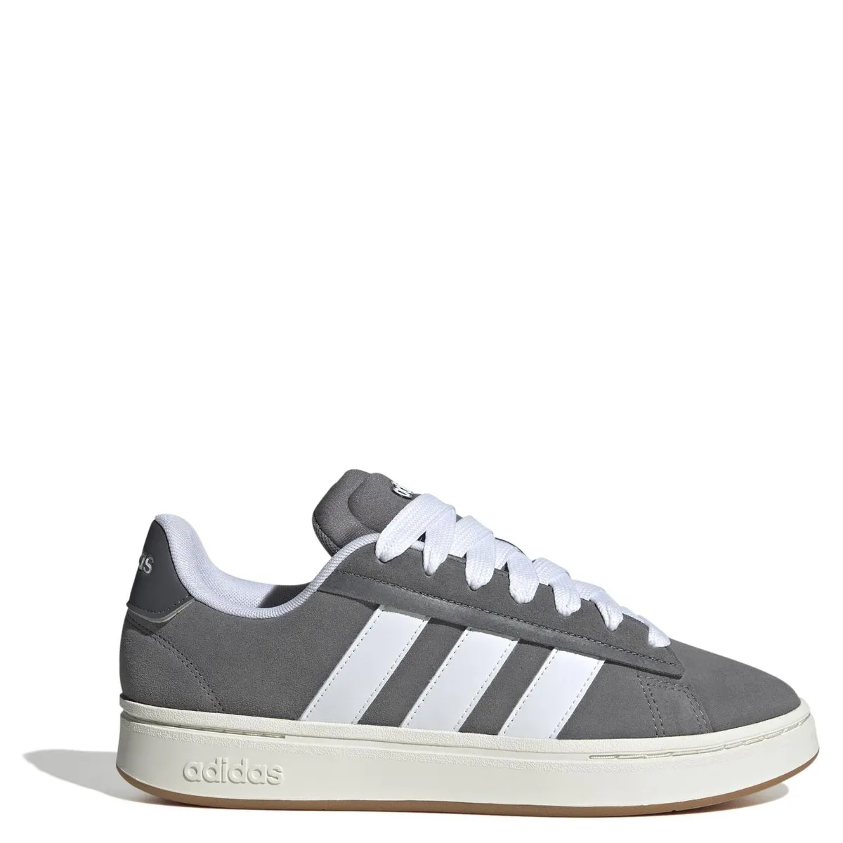 ADIDAS - Grand Court Alpha Zapatilla Urbana Hombre Cuero Gris Adidas