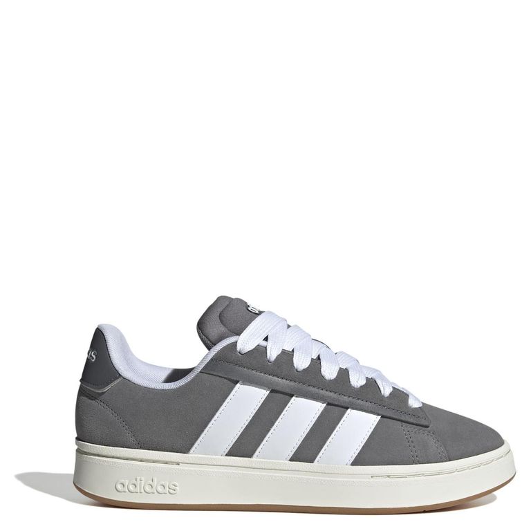 Grand Court Alpha Zapatilla Urbana Hombre Cuero Gris