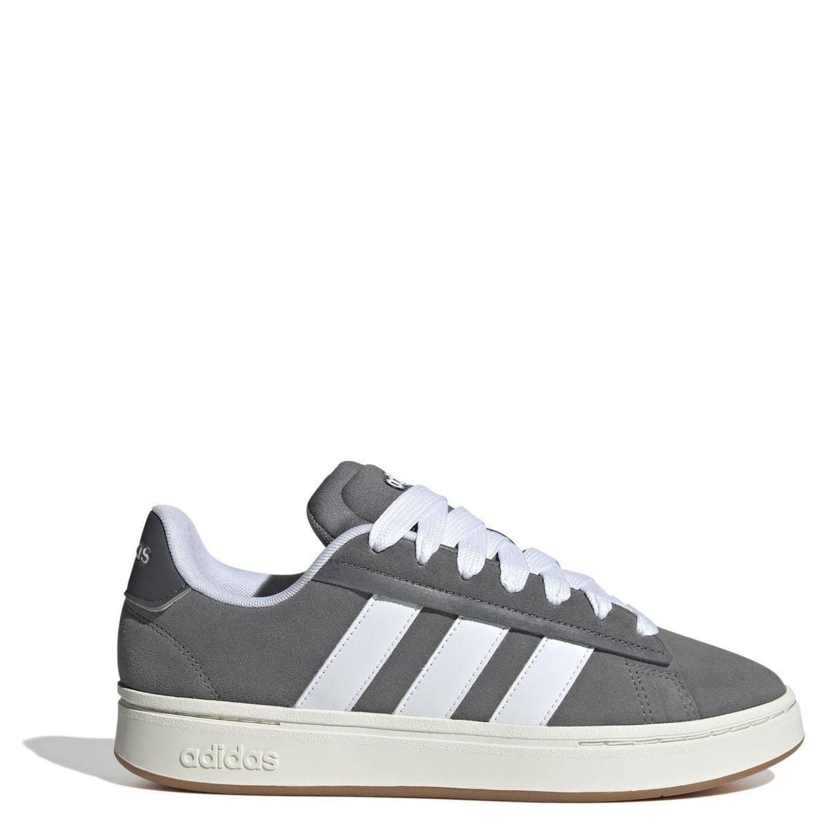 ADIDAS - Grand Court Alpha Zapatilla Urbana Hombre Cuero Gris Adidas