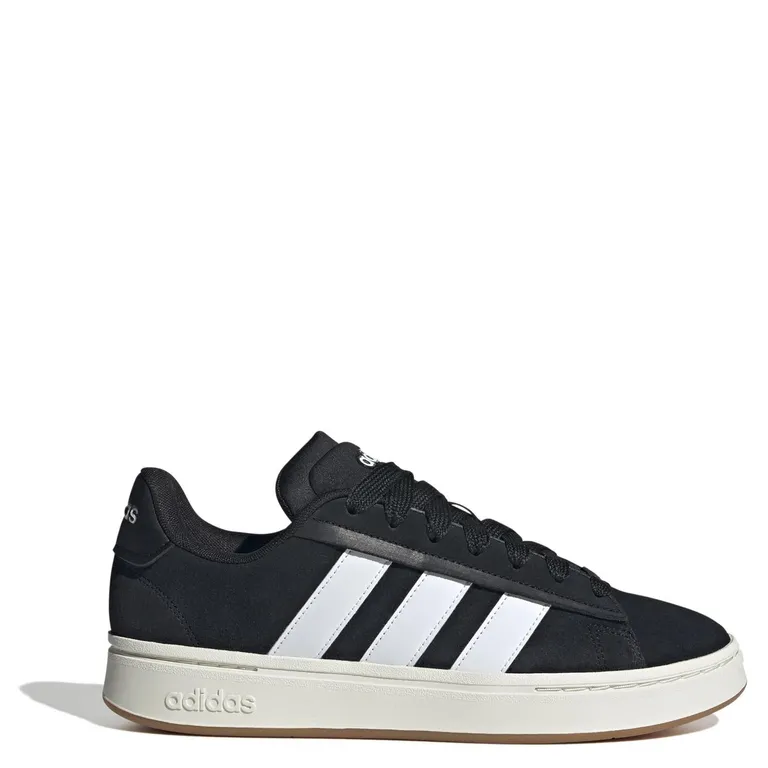 Grand Court Alpha Zapatilla Urbana Hombre Cuero Negro