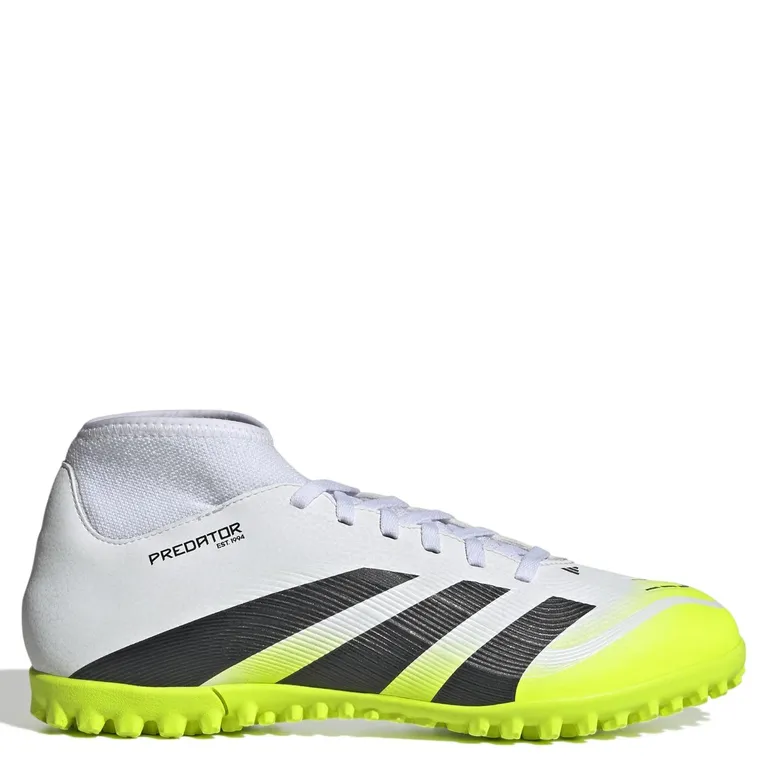 Predator Club Sock Tf Zapatilla Fútbol Hombre Blanco