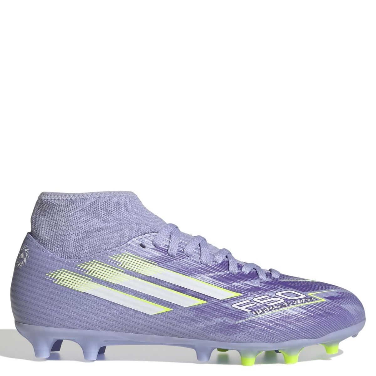 ADIDAS - F50 Sparkfusion Club FG/AG Zapatilla de Fútbol Mujer Morado Adidas