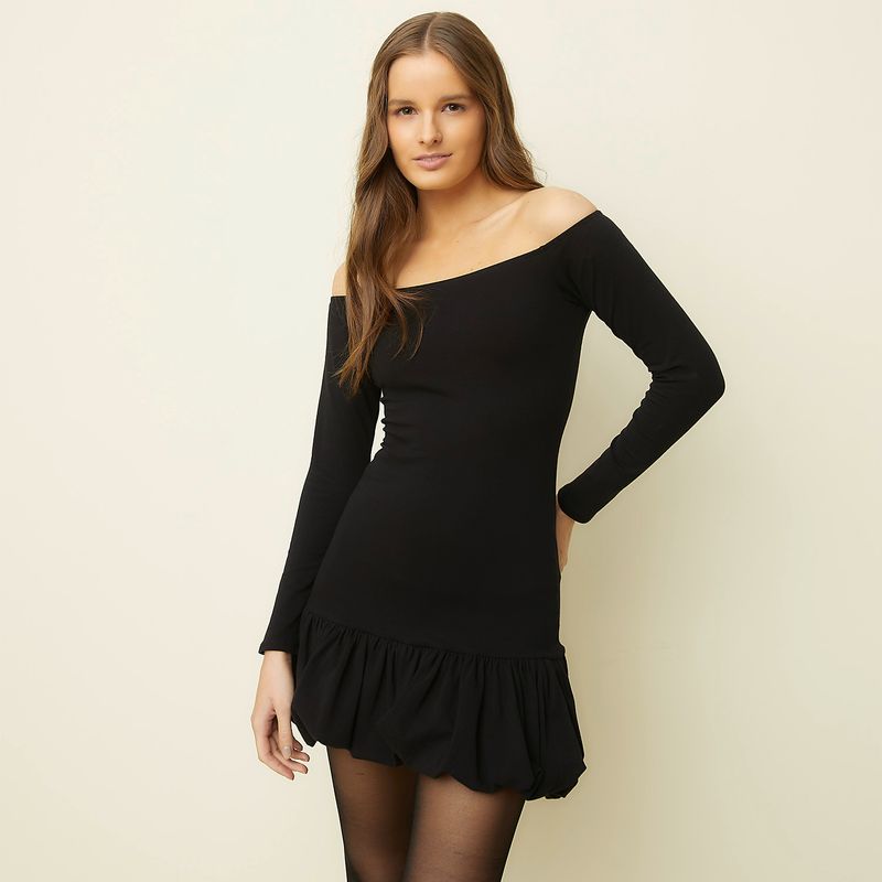 SYBILLA - Vestido Ballerina Corto Algodón Mujer Sybilla