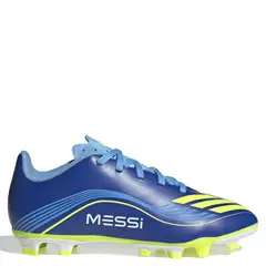 ADIDAS - F50 Messi Club Zapatos de Fútbol Unisex Niño Azul (28 a 38)