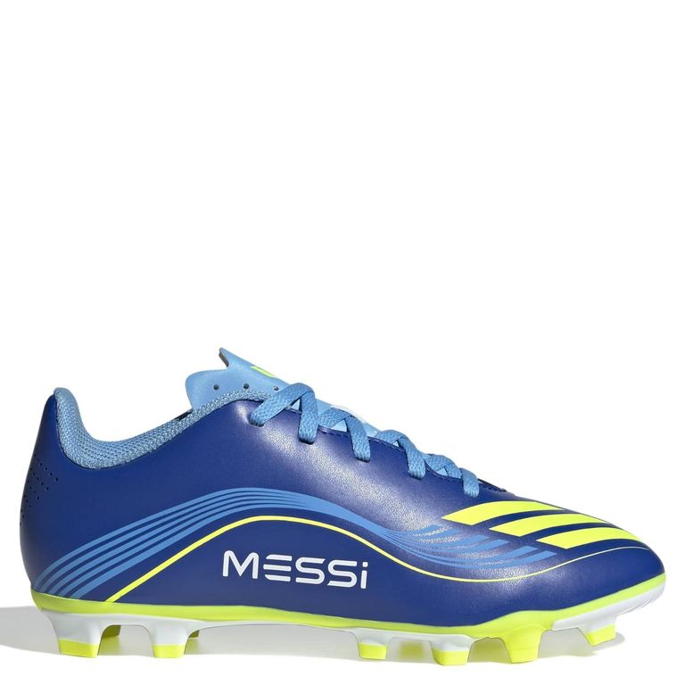 F50 Messi Club Zapatos de Fútbol Unisex Niño Azul (28 a 38)