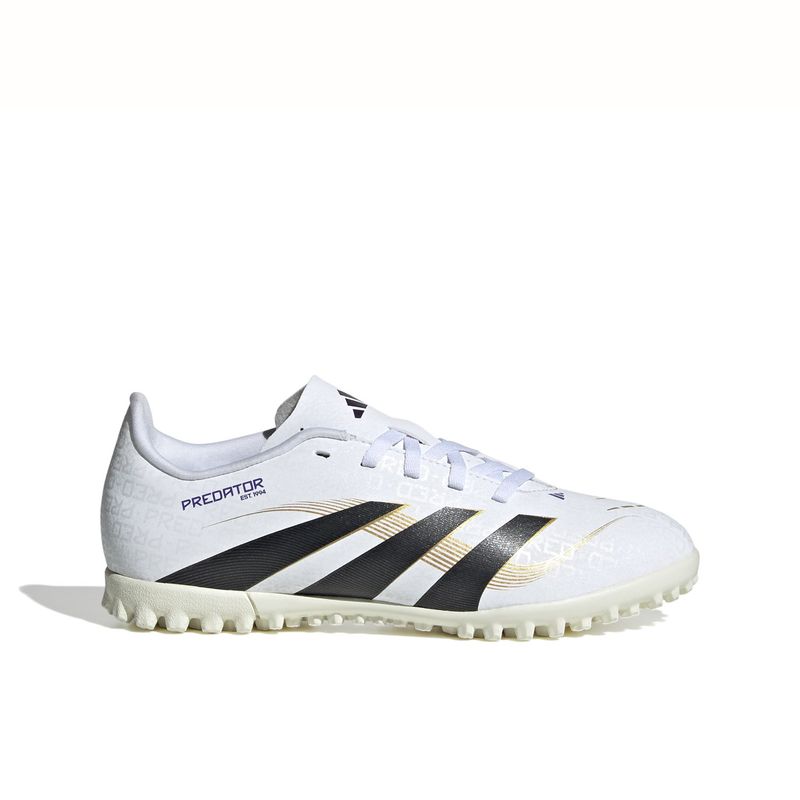 ADIDAS - Predator Club Césped Artificial  Zapatilla de Futbol Niño Blanco Adidas