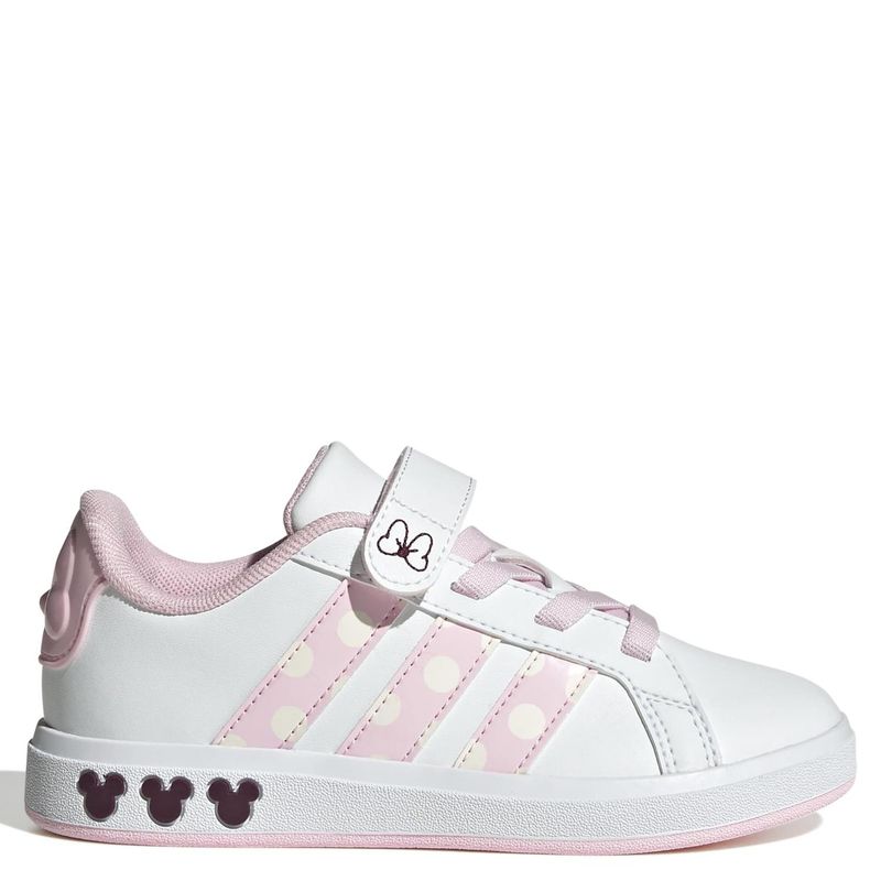 ADIDAS - Disney Minnie Mouse Grand Court Zapatilla Urbana Unisex Niño Blanco (28 a 33.5) Adidas