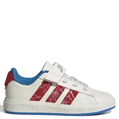 ADIDAS - Marvel Spider-Man Grand Court Zapatilla Urbana Unisex Blanco