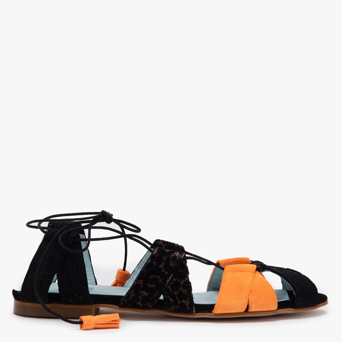 DE FLORES Y FLOREROS - Ballerina Mujer Negro