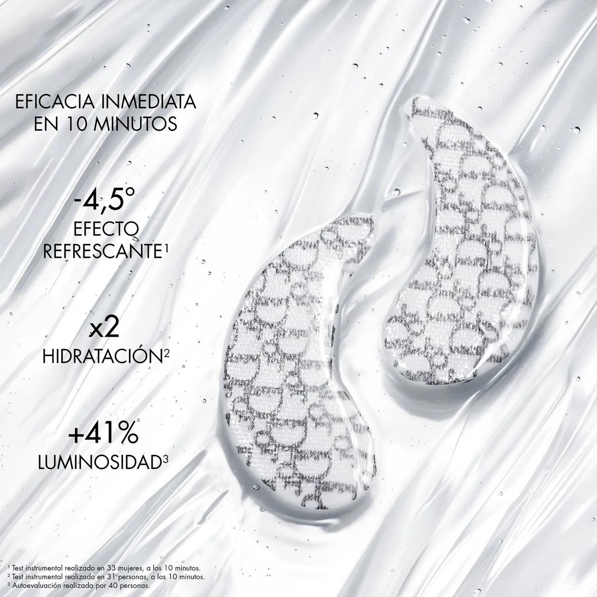 DIOR - Los Parches De Ojos - Parches Hidratantes Y Refrescantes Para Los Ojos