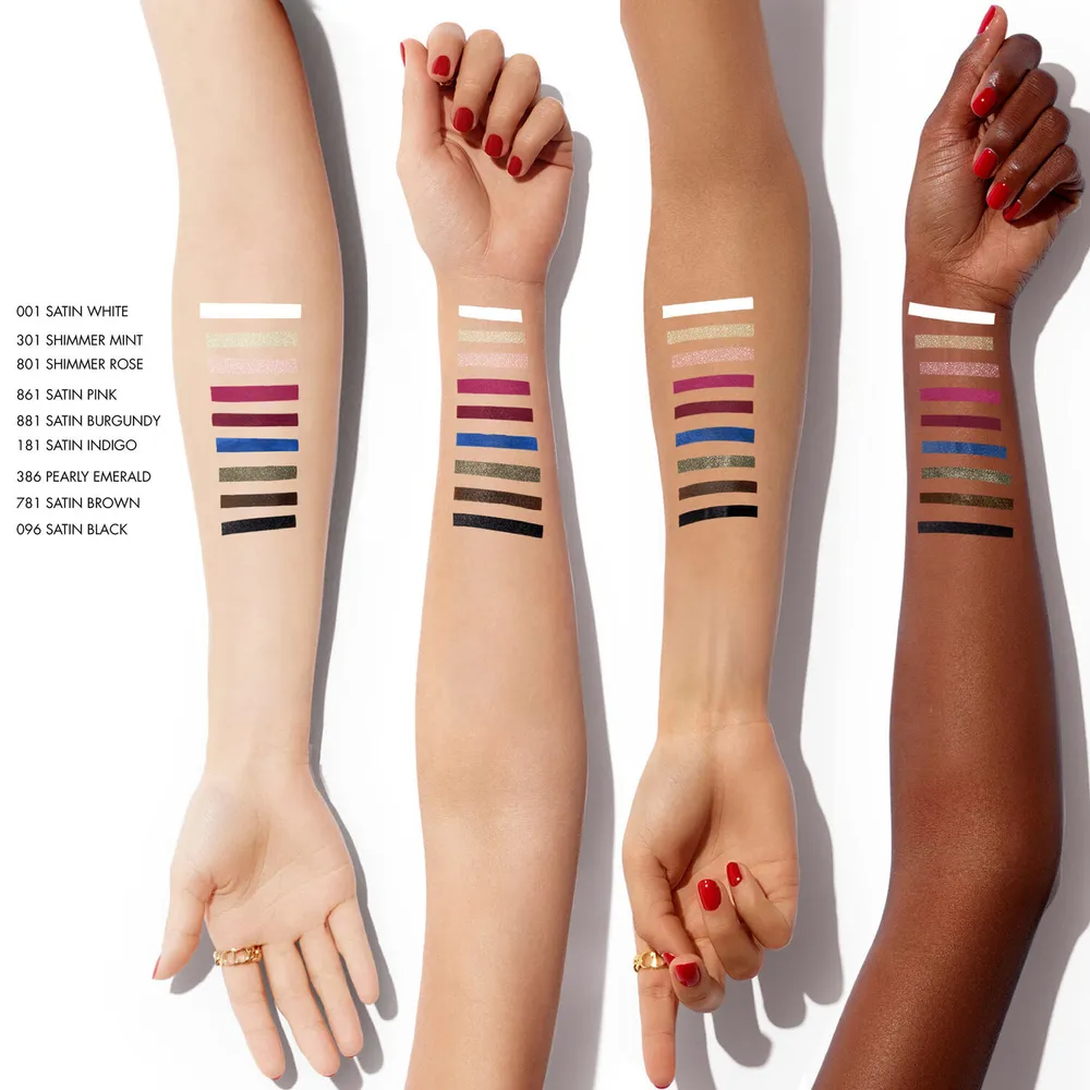 Diorshow Liquid Liner - Eyeliner rotulador color intenso y waterproof - 001 Satin White, foto 6