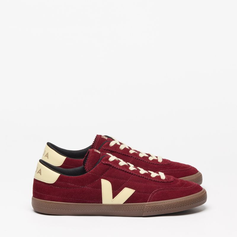 VEJA - Panenka Suede Grenat Sun Bark Zapatilla Urbana Mujer Rojo Veja