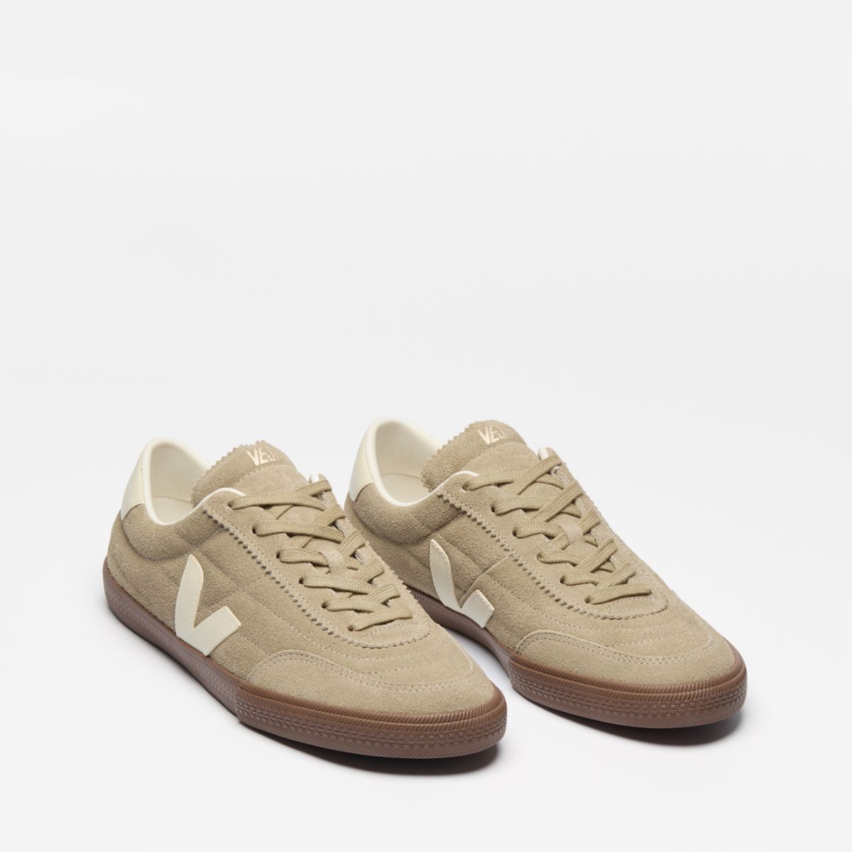 VEJA - Panenka Suede Taupe Pierre Bark Zapatilla Urbana Mujer Beige Veja