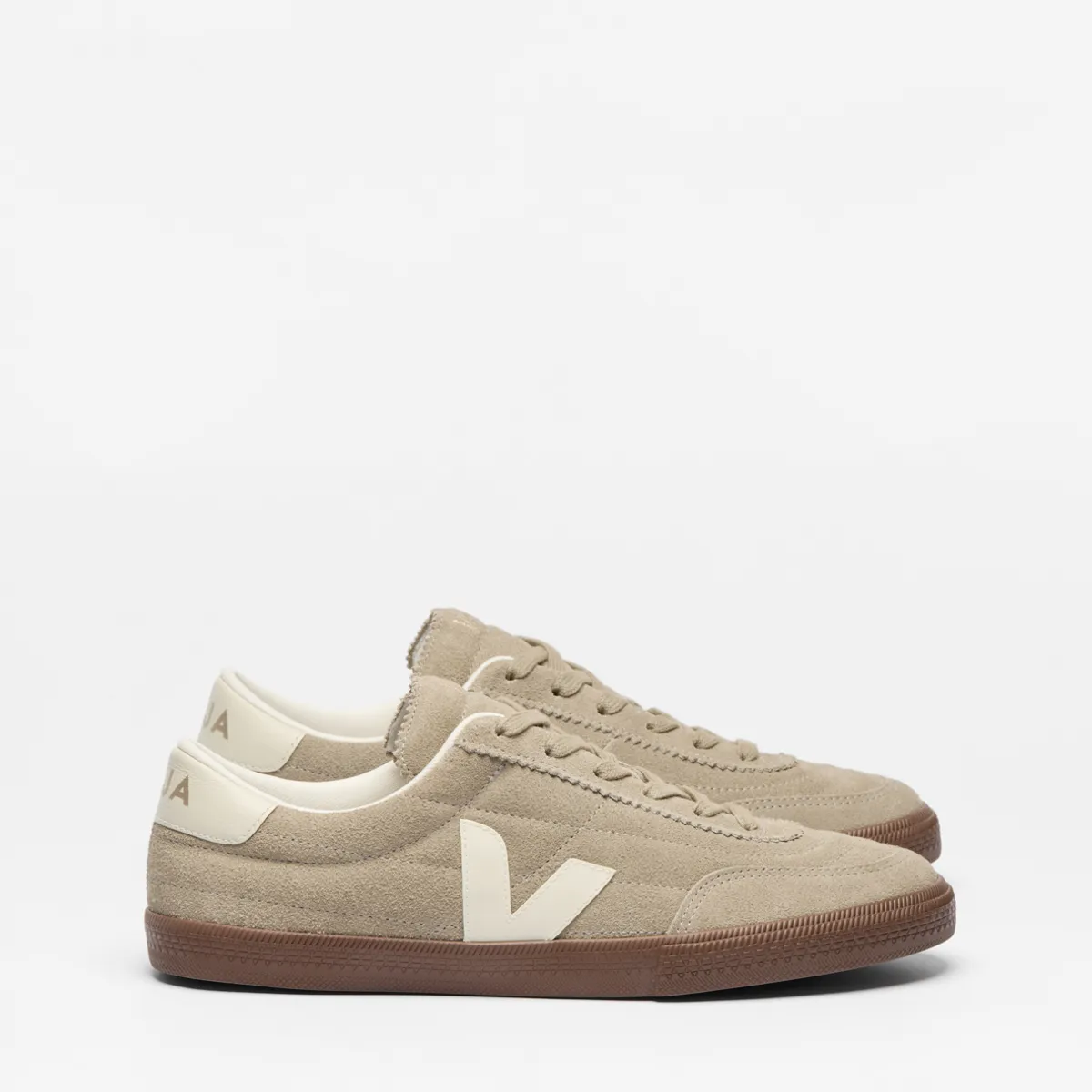 VEJA - Panenka Suede Taupe Pierre Bark Zapatilla Urbana Mujer Beige Veja