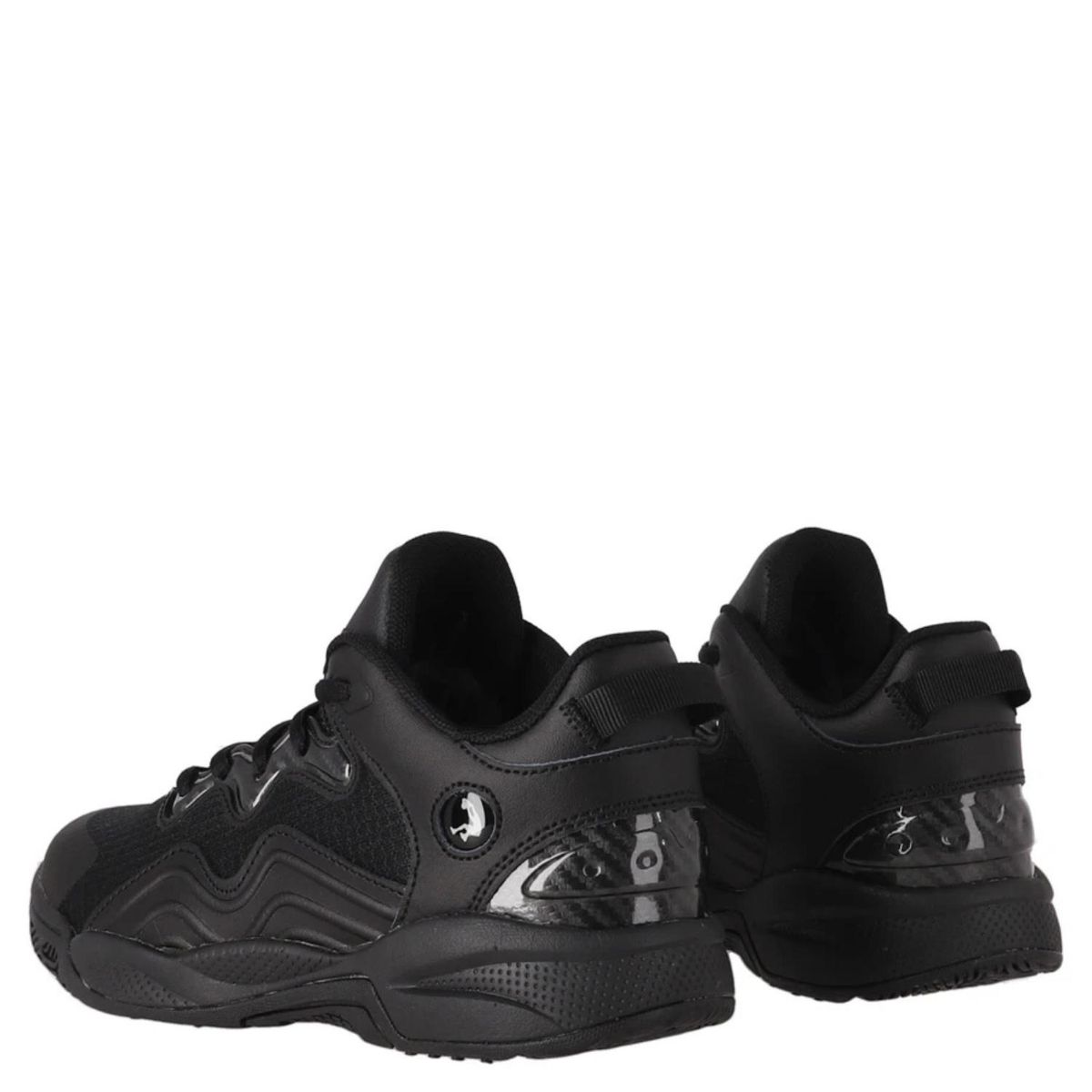 SHAQ - Zapatilla Urbana Hombre Cuero Negro Shaq