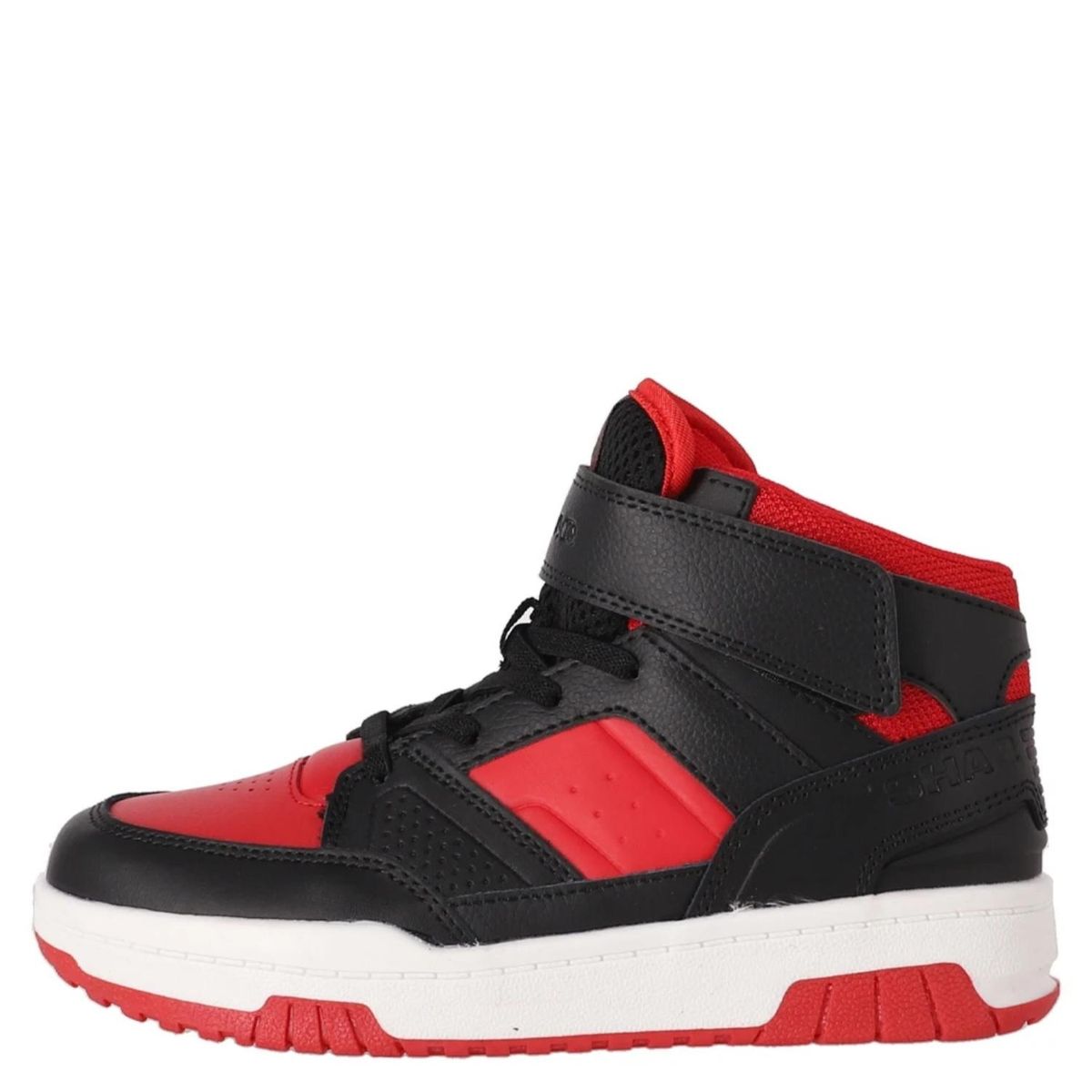 SHAQ - Zapatilla Urbana Hombre Cuero Rojo Shaq