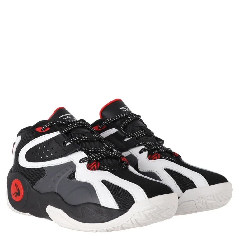 SHAQ Zapatilla Urbana Hombre Cuero Negro