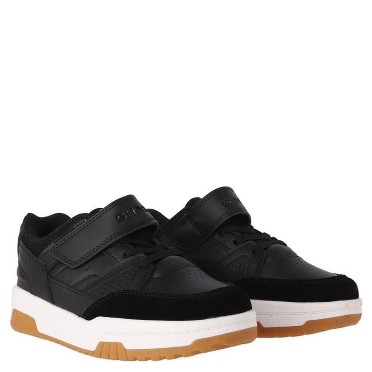 SHAQ Zapatilla Urbana Hombre Cuero Negro