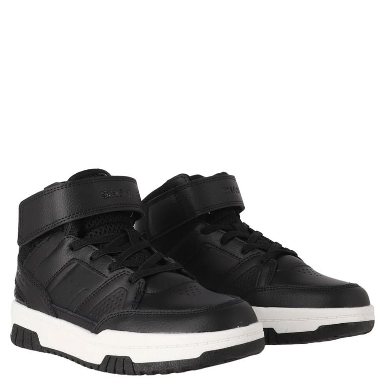 SHAQ Zapatilla Urbana Hombre Cuero Negro