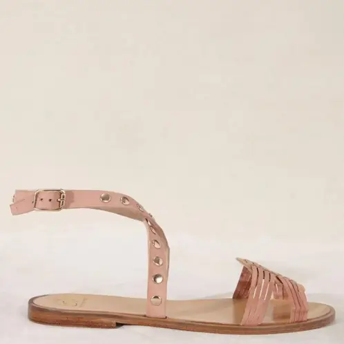 MICUIR - Sandalia Mujer Cuero Café