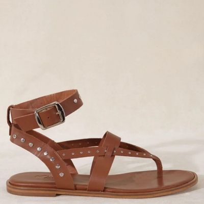 Imagen 1 del producto Sandalia Mujer Cuero Café