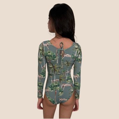 Imagen 2 del producto Traje De Baño Niña Manga Larga Protección Uv (Upf50+)