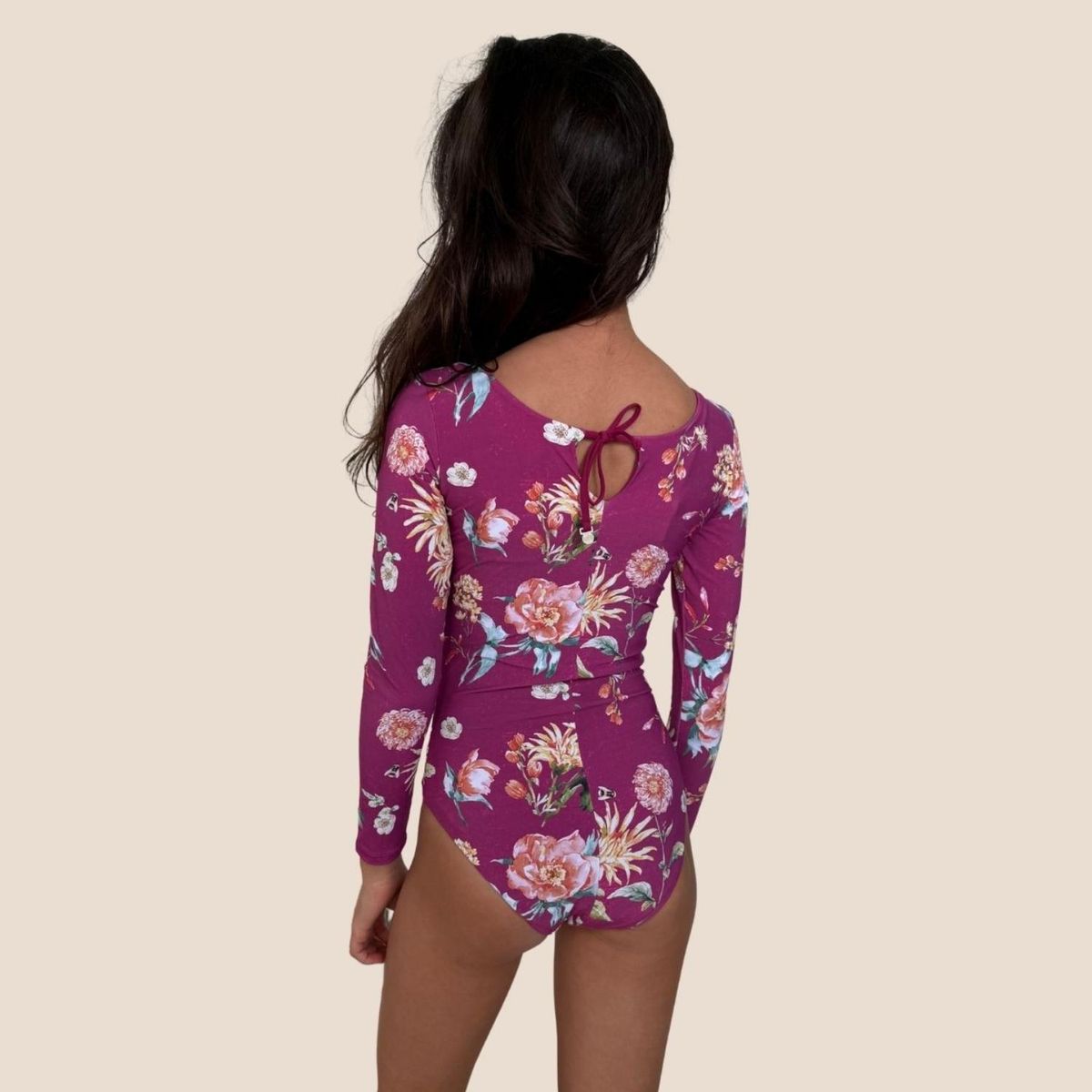 MALAI - Traje De Baño Niña Manga Larga Protección Uv (Upf50+) Malai