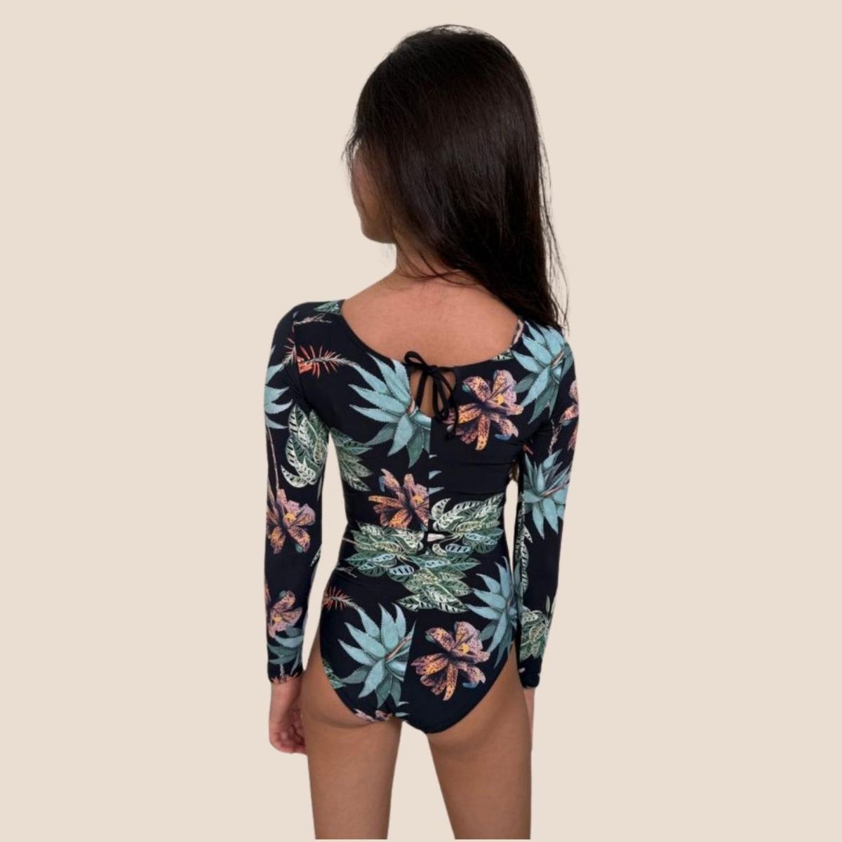 MALAI - Traje De Baño Niña Manga Larga Protección Uv (Upf50+) Malai