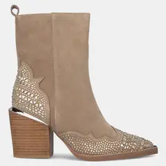 ALMA EN PENA - Botín Mujer Beige