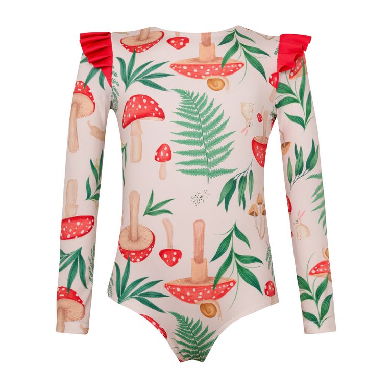 PEPITA&ME Traje De Baño Niña Manga Larga Protección Uv (Upf50+)