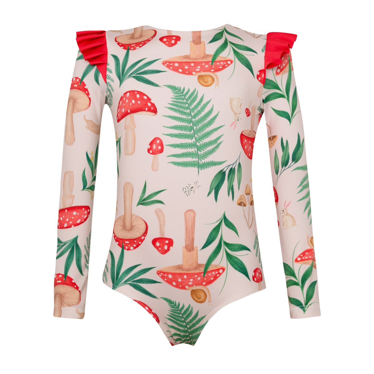 PEPITA&ME - Traje De Baño Niña Manga Larga Protección Uv (Upf50+)