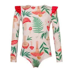 PEPITA&ME - Traje De Baño Niña Manga Larga Protección Uv (Upf50+)