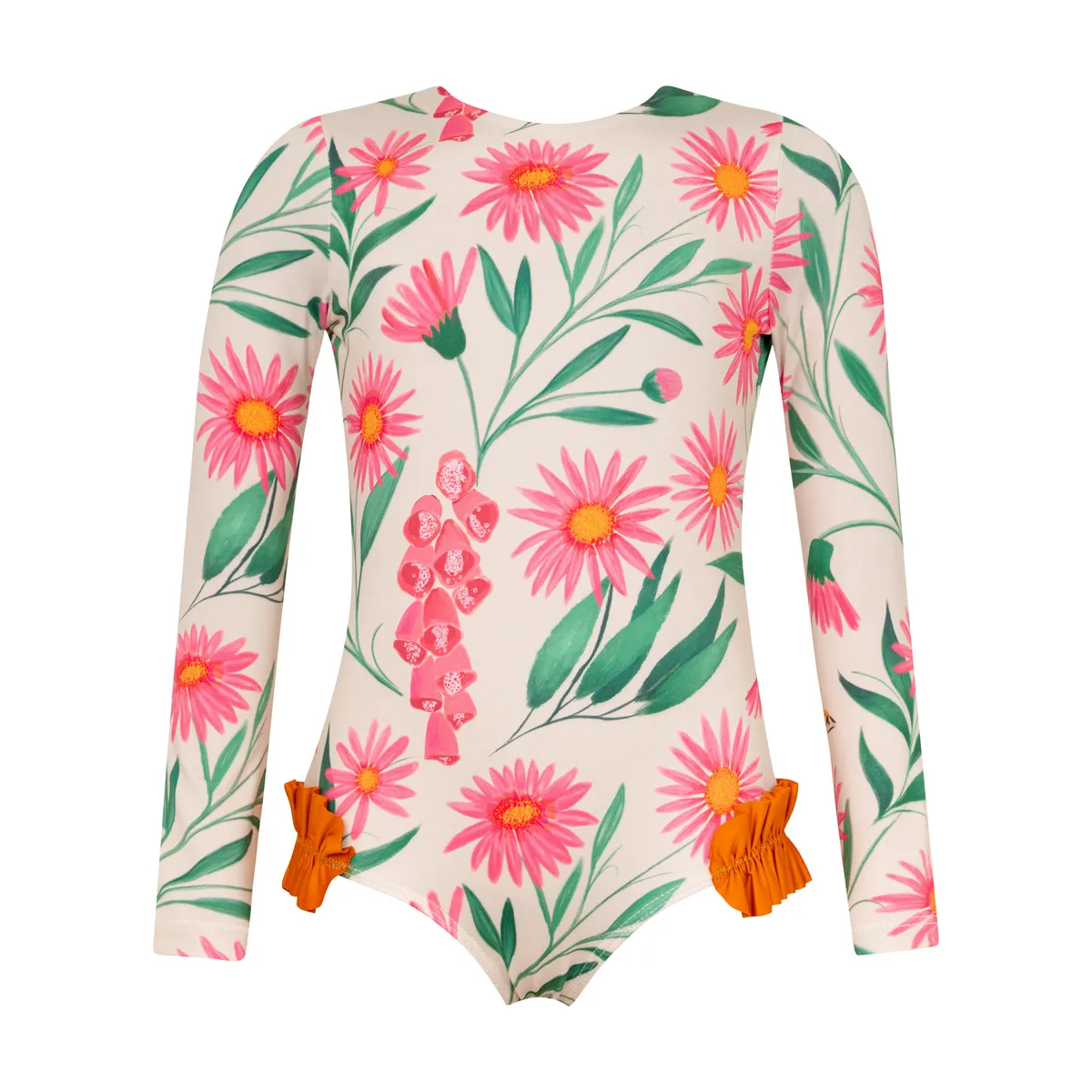 PEPITA&ME - Traje De Baño Niña Manga Larga Protección Uv (Upf50+)